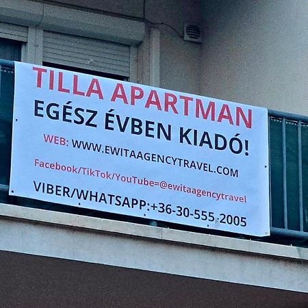 Tilla Apartman Hajdúszoboszló 外观 照片