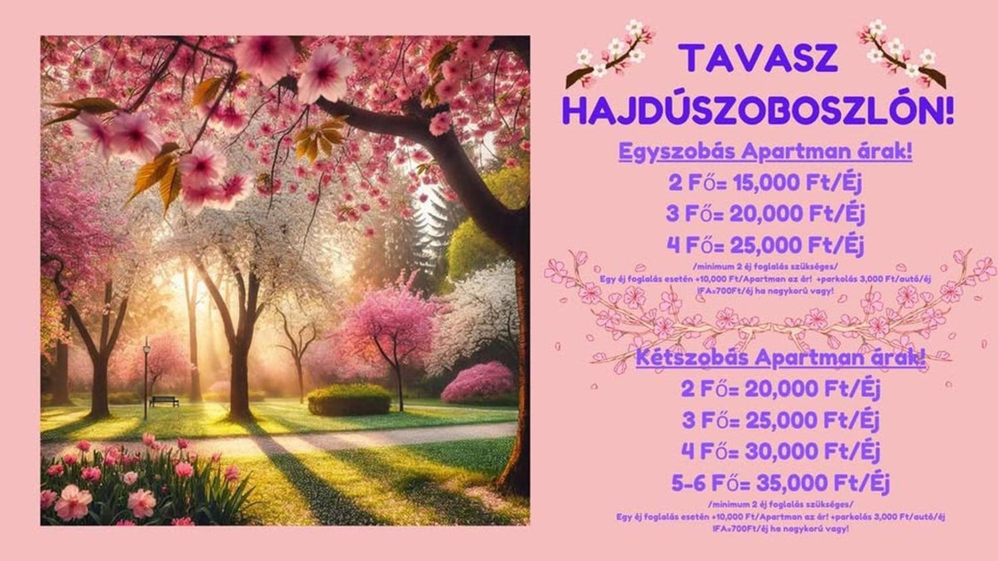Tilla Apartman Hajdúszoboszló 外观 照片