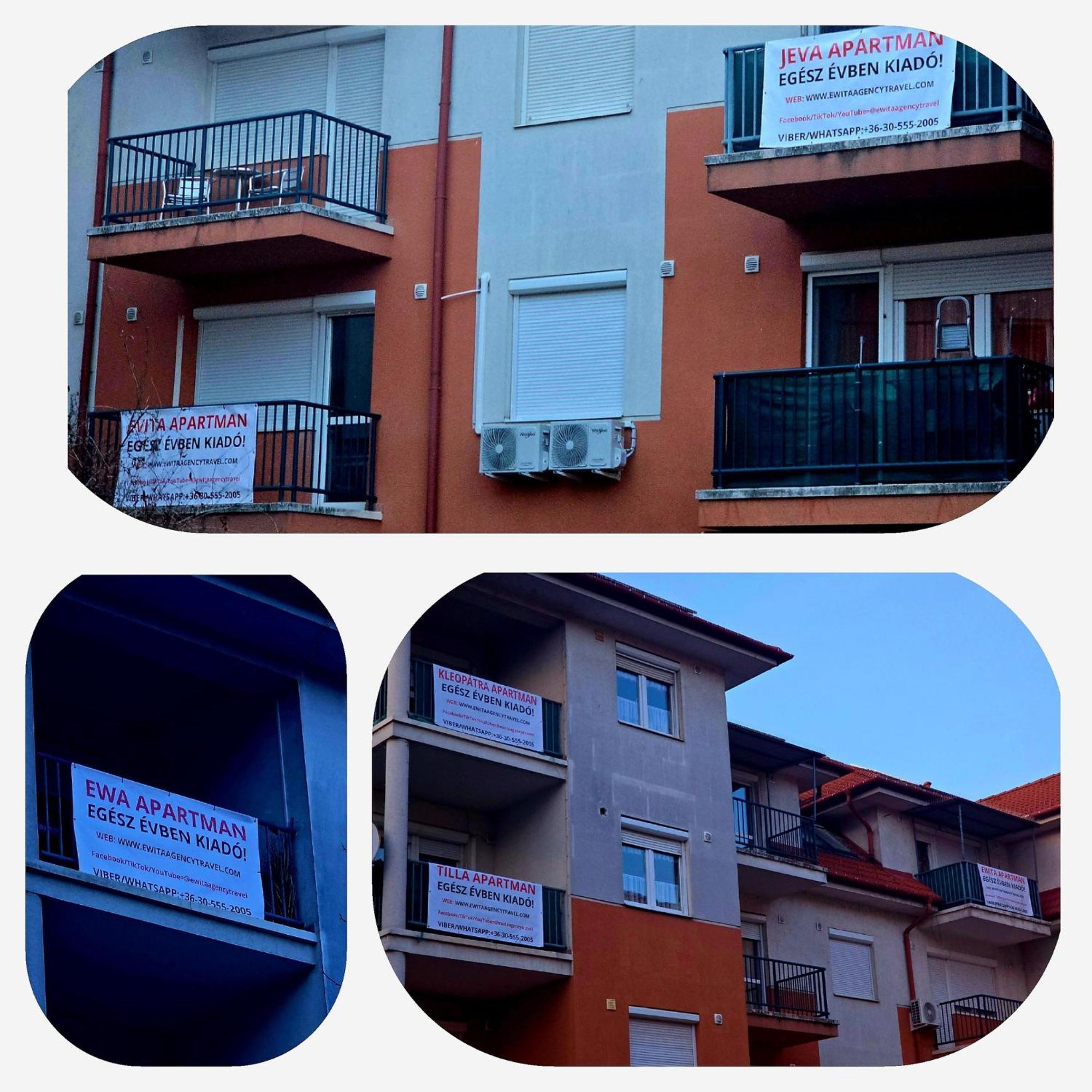 Tilla Apartman Hajdúszoboszló 外观 照片