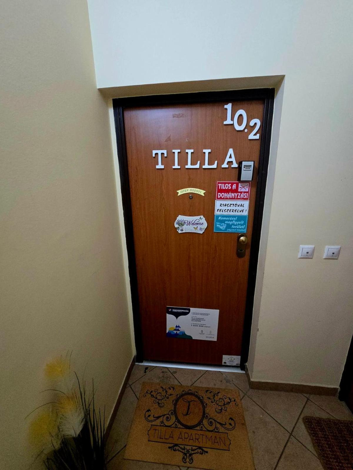 Tilla Apartman Hajdúszoboszló 外观 照片