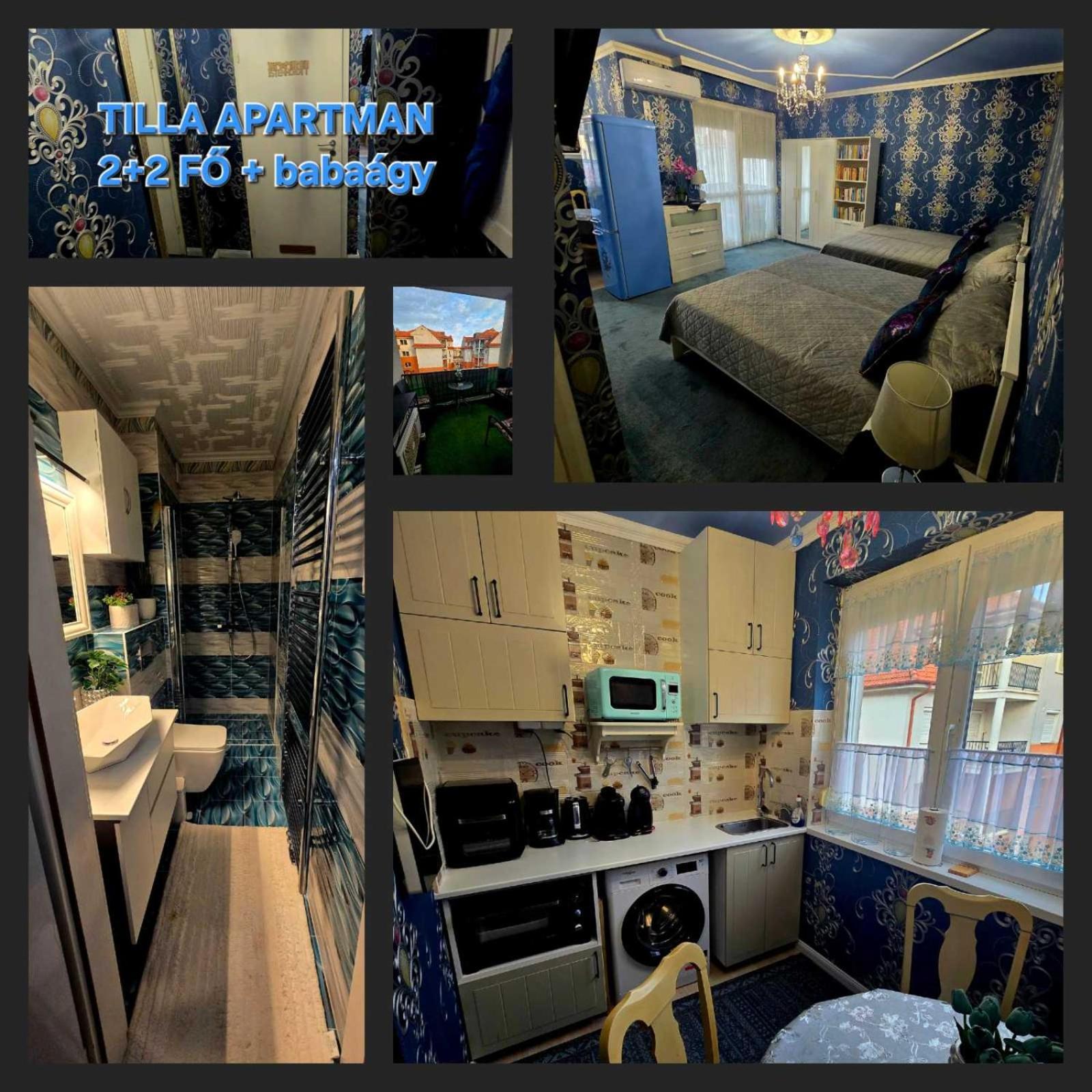 Tilla Apartman Hajdúszoboszló 外观 照片